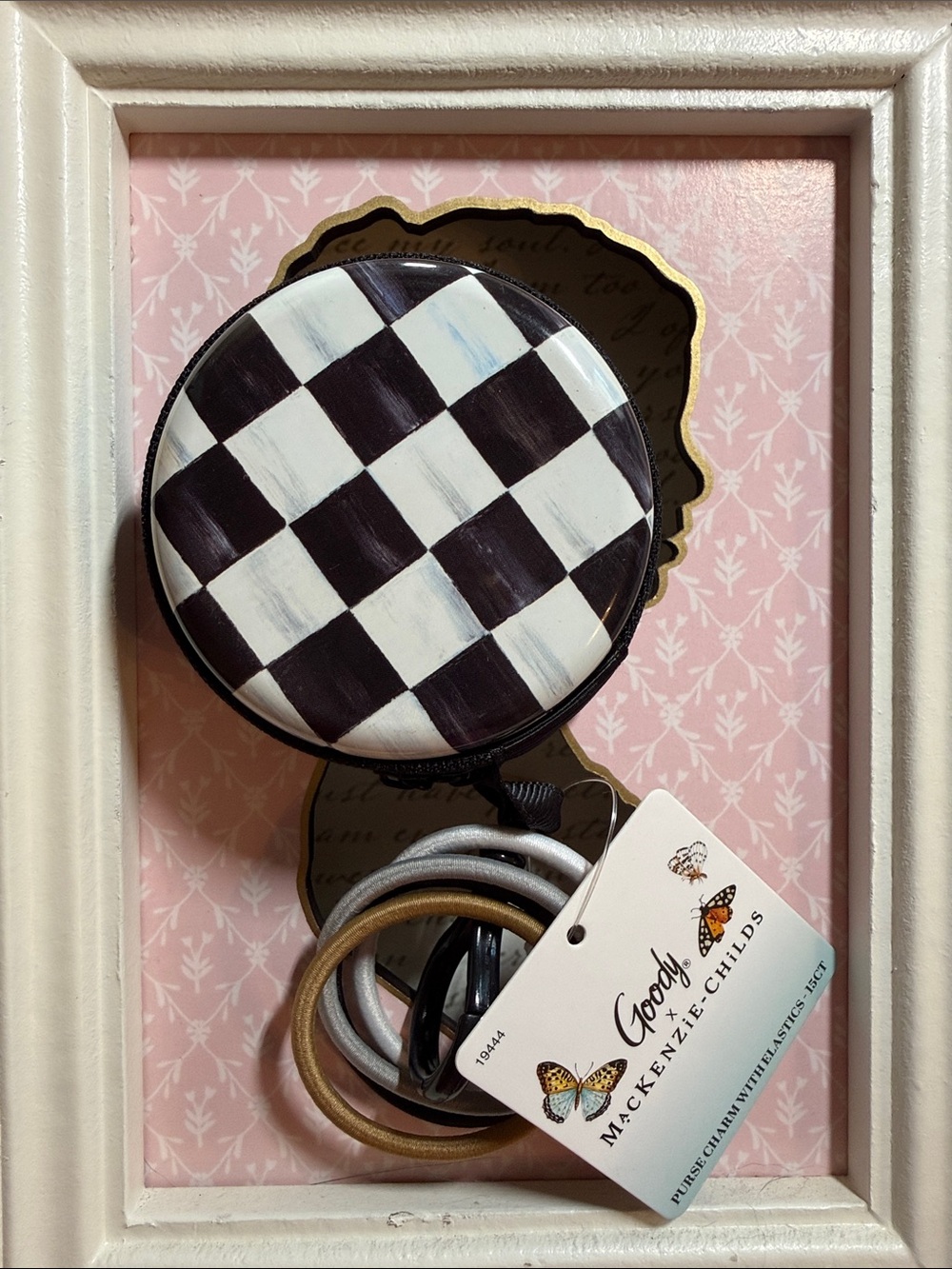 MacKenzie-Childs × Goody
Plasticrse Charm with Elastics
Courtly Check - 15ct